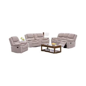 Frank Synthetic Leather Sectional Recliner Sofa - Modern Living Room Furniture Set - Product Image 3