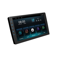 Autoradio multimédia Android 11 6+128G 8 cœurs avec GPS et navigation pour unité centrale de voiture universelle, écran tactile vidéo