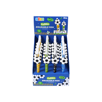 Crayon effaçable en plastique coloré à motif de football pour étudiants, idéal pour les enfants - Vente en gros