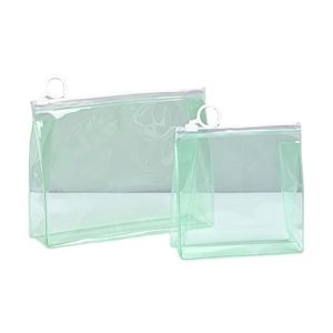 Grande Trousse de Maquillage Portable Triangulaire à Fermeture Éclair pour Femmes, Sac de Toilette de Voyage pour Rouge à Lèvres et Produits de Soin - Product Image 3