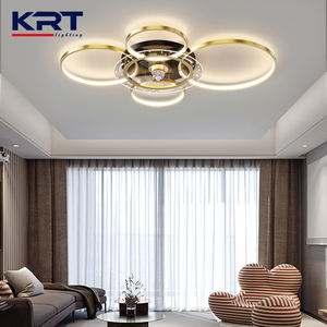 Ventilador de techo con Control remoto, <span class=keywords><strong>2022</strong></span>, atenuación continua, luz cerrada con hoja Invisible integrada - Product Image 5