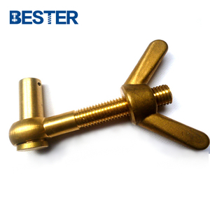 China Manufacturer M4 <strong>Brass</strong> Aluminum Joint Lifting Ring Screws Fish Eye Dog <strong>Bolt</strong> <strong>and</strong> M2.5 <strong>Wing</strong> butterfly <strong>Nut</strong> - Product Image 3