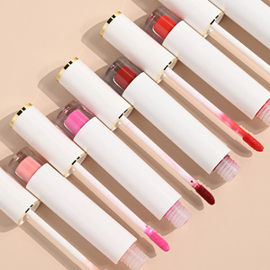 Gloss à lèvres repulpant brillant, personnalisable avec logo, 42 couleurs nude, végétalien, waterproof, marque privée, <span class=keywords><strong>rouge</strong></span> à lèvres liquide huileux - Product Image 1