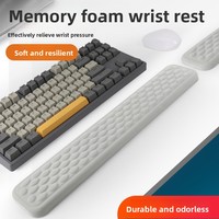 Support de clavier mécanique, en mousse à mémoire de forme, support ergonomique pour clavier, repose-poignet pour ordinateur, support de paume, vente en gros pour hommes