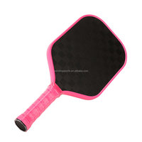 Raket Pickleball 12K Serat Karbon Inti Sarang Lebah Tahan Lama Berkualitas Tinggi 16mm Kontrol Daya Model Pro Panjang untuk Hiburan