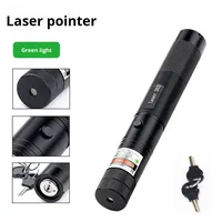 Pointeur laser longue portée, projecteur de lumière verte, alliage d'aluminium, motif ciel étoilé, astronomie, école de conduite, physique