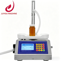 Petite machine de remplissage automatique de liquides, adaptée aux spiritueux, au miel, aux boissons et aux engrais liquides