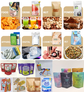 Película protectora, galletas de romero, caramelos de melocotón, piñones, aperitivos, bolsita, rollo de embalaje de grado alimenticio laminado de plástico - Product Image 5