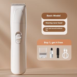 पालतू जानवरों के लिए नई प्लास्टिक बैटरी पावर 3-इन-1 इलेक्ट्रिक क्लिपर पालतू जानवर शेवर पालतू सौंदर्य उत्पाद - Product Image 6