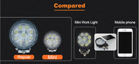 Offre Spéciale 12V 3 pouces Mini lumière ronde de travail de LED petit vélo lumière de conduite pour la moto et l'état neuf de voiture