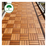 Échantillon Gratuit - Système de Terrasse Modulaire en Composite Bois-Plastique Écologique, Auto-Emboîtable, pour Jardin Extérieur