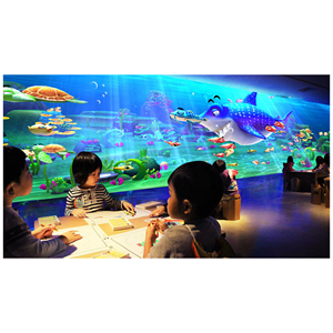 โปรเจคเตอร์ฉายภาพโฮโลแกรมดิจิทัลแบบโต้ตอบ AR ผู้เล่นหลายคนเกมวาดภาพที่มีชีวิตชีวา - Product Image 1