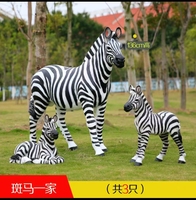 Nouvelles statues d'animaux grandeur nature en fibre de verre sur le thème du safari 2026 : zèbre, hippopotame, éléphant, gorille, chameau, ours polaire pour fêtes