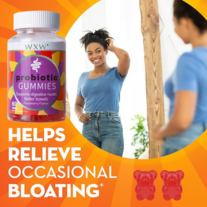 Bonbons probiotiques de haute qualité pour la santé digestive Bonbons pour la santé intestinale Favorise la digestion Gummy - Product Image 3