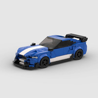 Vente flash - Voiture de course MOC compatible avec les blocs de construction éducatifs en plastique ABS pour enfants - Vente en gros