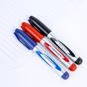 Forniture per Ufficio Direttamente dalla Fabbrica Pennarello Spesso Oleoso per Scrittura Rapida Nero Rosso e Blu Pennarello Permanente ad Asciugatura Veloce - Product Image 5