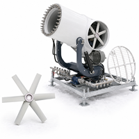 Pale de ventilateur axial pour machine à neige PAG, angle réglable, débit d'air élevé, pale de canon à neige P3-PAG, robuste et personnalisée