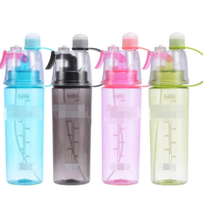 ขวดน้ำกีฬา KS ขนาด 300 มล. แบบพ่นได้ ใช้ซ้ำได้ สำหรับกิจกรรมกลางแจ้ง - Product Image 1