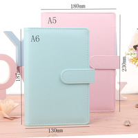 Carnet à couverture en cuir PU personnalisable, directement de l'usine, avec fermeture magnétique, agenda scolaire pour étudiants, journal de voyage, bloc-notes, cadeau A5/A6