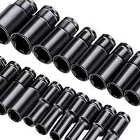 Prix d'usine, haute qualité, ensemble d'outils de montage de douilles pour clé électrique multifonction en acier au carbone, avec mallette de transport robuste, OEM