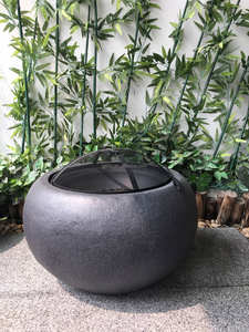 Brasoir de foyer de chauffage de jardin et de Patio et <span class=keywords><strong>Barbecue</strong></span> avec finition en pierre écologique - Product Image 3