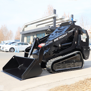 FREE Shipping 330 380 Skid Steer <strong>Loader</strong> Mini Skid Steer CE/EPA China Wholesale Skid Steer With Attachments For Free - Product Image 3