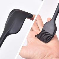 Ensemble de 6 spatules en silicone antiadhésives de haute qualité Spatules en silicone de qualité alimentaire pour la cuisson, la cuisson et le mélange Emballage en boîte