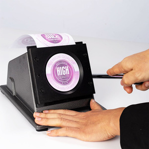 Cortador de etiquetas de escritorio de 50 mm, recortadora manual de papel para pegatinas, etiquetas y tarjetas - Product Image 1