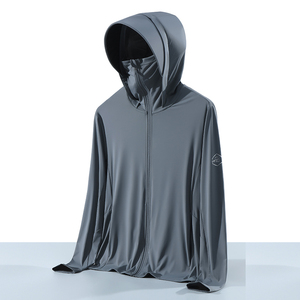 Nouvelle collection 2025 : Vêtements de protection solaire en toile pour hommes, femmes et couples, avec grand chapeau de pêche à large bord détachable, confortable, coupe-vent et anti-UV. - Product Image 4