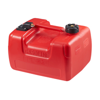 Réservoir de carburant marin portable 12L 24L en HDPE, bidon de gaz externe pour moteur de bateau