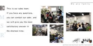 Cina produttore 8207 nero 15serie 15 pollici BS3075A T SLOT 10/15 pollici chiaro anodizzato T-scanalato in alluminio profilo estrusione - Product Image 5