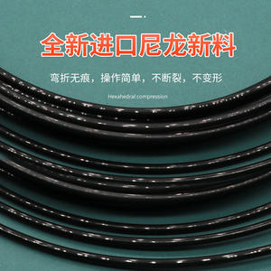 Tiracables de Acero Liushi de 3 mm con Cabezal de Resorte Negro, Cable de Acero Inoxidable de Alta Densidad para Cableado de Conductos - Product Image 3
