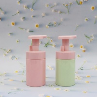 Flacon pompe moussant vide 150 ml 200 ml, plusieurs couleurs, transparent, blanc, rose, vert, pour nettoyant visage, distributeur de savon pour les mains