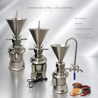 Moulin colloïdal de qualité alimentaire en acier inoxydable Offres Spéciales broyeur électrique industriel pour pâte de graisse de beurre d'arachide