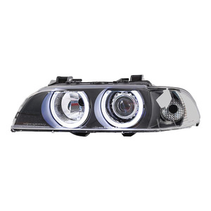 Conjunto de <span class=keywords><strong>Faros</strong></span> Delanteros SINO Especiales para BMW Serie 5 <span class=keywords><strong>E39</strong></span> 96-03, <span class=keywords><strong>Faros</strong></span> de Xenón con Lente de Ángel Modificados para BMW <span class=keywords><strong>E39</strong></span> - Product Image 1
