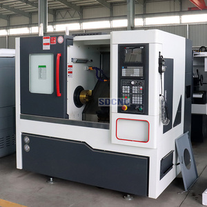 Nuevo torno de cama inclinada CNC Horizontal de alta precisión TCK36, Centro de torneado de Metal automatizado único, torreta de 8 estaciones, certificado CE - Product Image 6