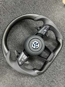 Volant sport en fibre de carbone personnalisé pour Volkswagen VW Golf 7 MK5 MK6 MK7 Passat B8 <span class=keywords><strong>Tiguan</strong></span> MK2 POLO Jetta - Product Image 4