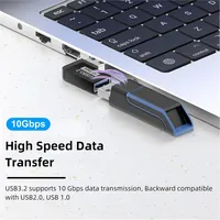 Adaptateur USB 3.0 à angle droit 90 degrés USB-A mâle vers femelle, prolongateur 2 pièces pour ordinateurs portables, chargeurs muraux, batteries externes