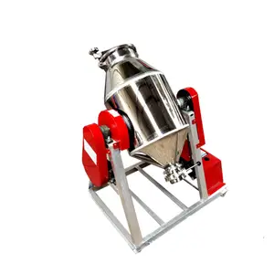 Hot sale Mini lab mixer 30 kg Drum Mixer Machine para teste de mistura pequeno com preço de fábrica