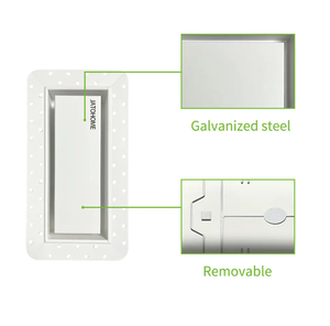 Lakeso Fabricant Direct Grilles de Ventilation en Acier Design Moderne Registres de Ventilation Ouvertures <span class=keywords><strong>d</strong></span>'Air pour Murs Intérieurs - Product Image 4