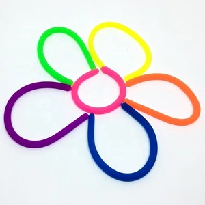 Soft TPR Stretchy Noodle <b>Fidget</b> String Toy for Kids and Adults Squishy Decompression Play Stress Relief Sensory Gift - Product Image 3
