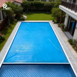 Water Crown High Elastic PVC Swimming <b>Pool</b> Cover UV Resistant Custom Size <b>Pool</b> Safety Cover - Product Image 4