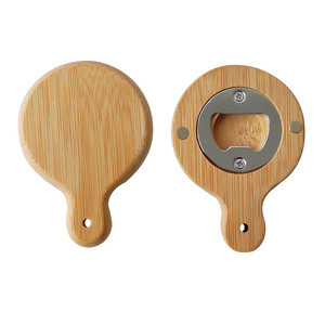 Ouvre-bouteille en silicone pour bière en bois-Ensemble d'ustensiles durables et écologiques - Product Image 5