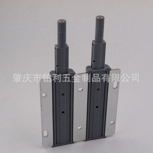 Double Door Push Back Mechanism Silver Gold 46x36mm Self Closing Cabinet Door Hardware Drawer <b>Slide</b> - Product Image 4