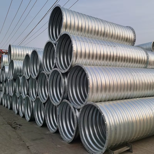 Vòm Cống Ống Đường Kính Khác Nhau Mạ Kẽm Sóng Thép Lắp Ráp Đường Cao Tốc Đường Hầm Ngầm Ống Thoát Nước - Product Image 3