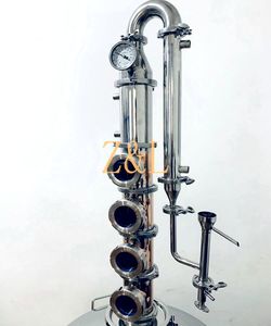 Distillerie électrique entièrement en acier inoxydable, téléviseur pour whisky et moonshine, blanc et jaune, 50l/100l - Product Image 6