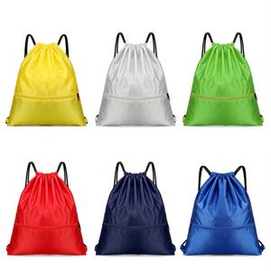 Vietnam Factory Custom Design <b>Drawstring</b> Backpack Advertising Promotion Polyester Nylon Sports Outdoor Travel and Shopping <b>Bag</b> - Product Image 4