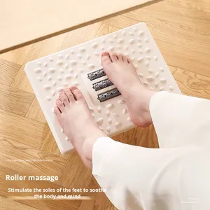 Reposapiés para debajo del escritorio, diseño plegado trasero ajustable de 180 grados, uso diario de plástico, evita los malos hábitos en el hogar - Product Image 4