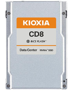 Kioxias CD8-R ซีรีส์ใหม่ ความจุ 7.68TB ขนาด 2.5 นิ้ว PCIe 4.0 X4 NVMe SSD รุ่น KCD81RUG7T68 - Product Image 1