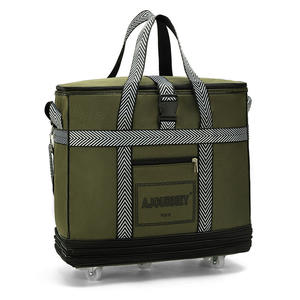 Achetez-en un, obtenez-en un gratuit <span class=keywords><strong>Valise</strong></span> à roulettes Oxford extra large pliable et universelle pour les bagages enregistrés pour les études à l'étranger - Product Image 6